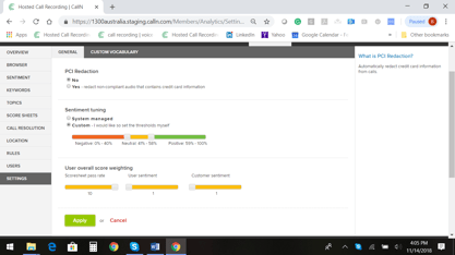 CallN PCI Compliance